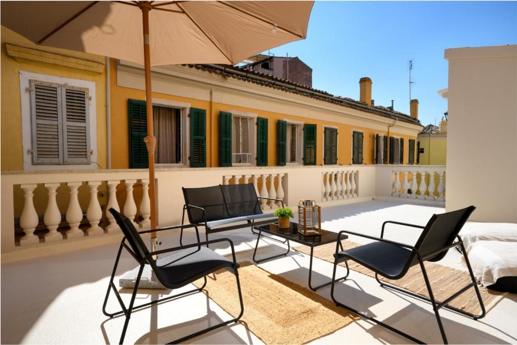 The In Town Apartment - With A Private Terrace Corfu  المظهر الخارجي الصورة